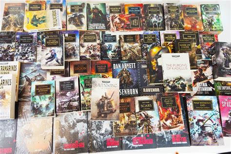 how many warhammer 40k books are there and is it possible to count them all?